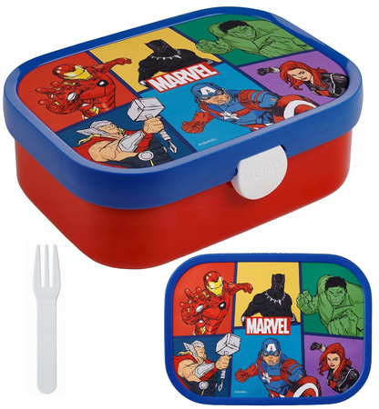 MEPAL AVENGERS ŚNIADANIÓWKA LUNCH BOX BEZ BPA 750 DO SZKOŁY DLA DZIECKA