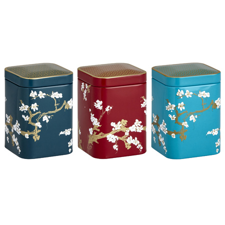 Puszka na herbatę 100g Japan turkusowa 7070109
