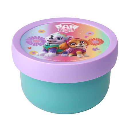 MEPAL 3 zestaw lunchbox śniadaniówka fruitbox dla dziecka dziewczynki na kanapki owoce butelka bidon na wodę soki Paw Patrol Girls Psi Patrol