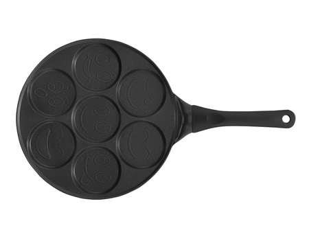 Ambition Magnat patelnia 26 cm do placuszków naleśników pancakes z powłoką nieprzywierającą na indukcję gaz emotki bużki