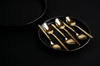 Widelec obiadowy Piano gold  29071
