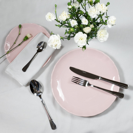 Ambition sztućce Enna zestaw 24 elementy obiadowe komplet dla 6 osób nierdzewne