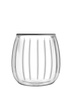 VIALLI DESIGN TULIP 2 szklanki kubki termiczne z podwójnymi ściankamido kawy herbaty piwa  250 ml 