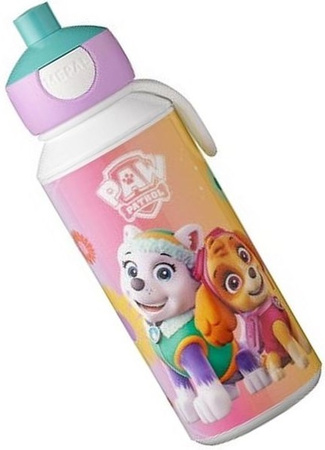 MEPAL butelka bidon z ustnikiem na napoje wodę soki dla dziecka dziewczynki Paw Patrol Girls Psi Patrol Campus 400 ml  bez BPA