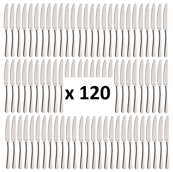 Sztućce AMEFA Austin 120 nóż obiadowy stołowy komplet na 120 OSÓB gastronomiczne restauracyjne pizzerii baru 18/0