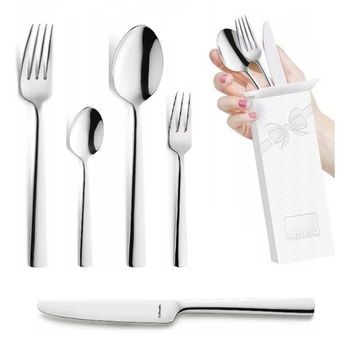 AMEFA PROSTE DUŻE SZTUĆCE 1933 BLISS KOMPLET 12 OSÓB ZESTAW 48 + WIDELCZYKI