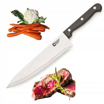 Amefa Richardson Sheffield 1 nóż szefa kuchni Artisan kuchenny uniwersalny siekacz do warzyw mięsa  20 cm