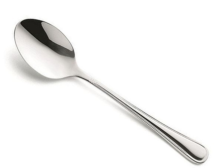 AMEFA sztućce Barcerlona 500 sztuk nierdzewne zestaw dla 100 OSÓB z widelczykami gastronomiczne do restauracji baru komplet z wzorem