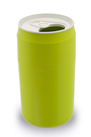 Kosz na śmieci puszka zielony 22L 10081-GN