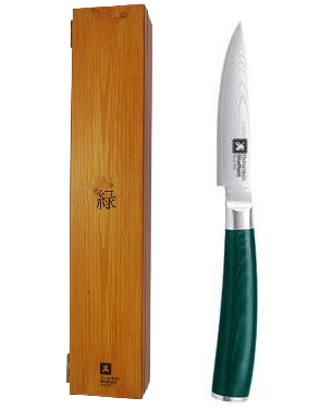 Amefa Richardson nóż ze stali damasceńskiej 8,5 cm bierak do warzyw owoców jarzyn  Midori do obierania i krojenia