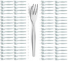 AMEFA sztućce Scandinave zestaw 120 widelczyki do ciasta tortu deserów dla 120 OSÓB tanie gastronomiczne do restauracji kawiarni 18/0