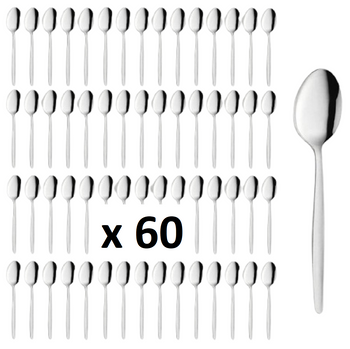 Sztućce AMEFA BALTIC 2395 60 łyżka obiadowa tanie ekonomiczne komplet dla 60 osób gastronomiczne do baru stołówki HORECA stal 18/0