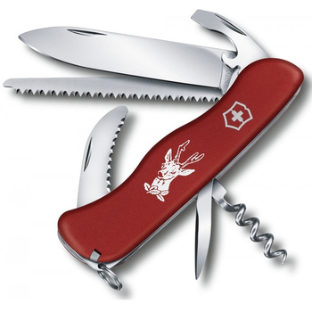 Scyzoryk Victorinox Hunter myśliwski 0.8573 z blokowanym ostrzem i piłką  111 mm