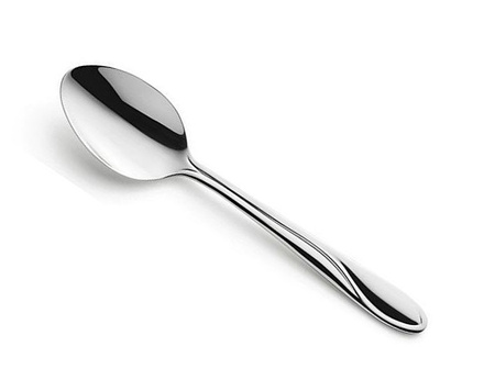 AMEFA  sztućce Whisper zestaw 120 łyżeczki do HERBATY ciasta deserów kawy komplet dla 120 OSÓB do gastronomii restauracji  bez niklu 18/0