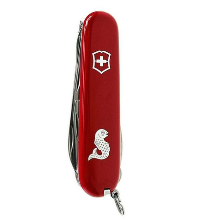 Scyzoryk Victorinox Fisherman 1.4733.72 wędkarski , rybacki czerwony 91 mm