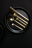 Łyżeczka do herbaty Piano gold 29057
