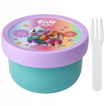 MEPAL śniadaniówka pojemnik fruitbox na owoce warzywa przekąski orzechy Paw Patrol Girls Psi Patrol Everest bez BPA 300 ml