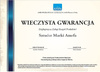 Sztućce Amefa Sedna zestaw 48 sztuk komplet dla 12 osób nowoczesne bez wzoru gładkie bez niklu 18/0