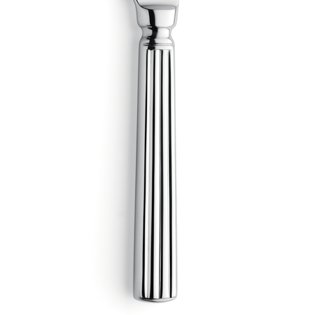 Amefa sztućce Regency 24 sztuki zestaw dla 6 osób nierdzewne grube obiadowe retro z wzorem ryflowane 18/10