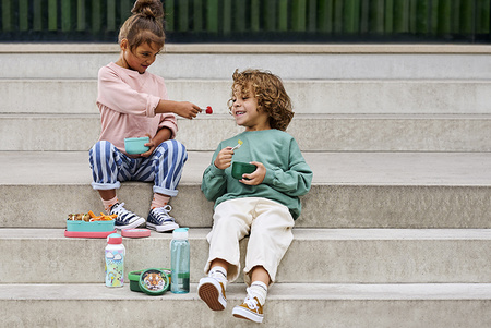 MEPAL Fruit Box pudełko lunchbox pojemnik na owoce warzywa przekąski orzechy dla dziecka Cars Auta 300 ml