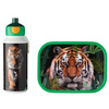 Mepal Campus TYGRYS zestaw dla dzieci lunchbox śniadaniówka pojemnik na kanapki bidon z ustnikiem na wodę sok  Wild Tiger bez BPA