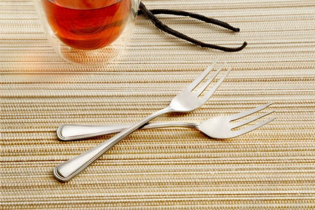 Amefa sztućce Bologna 1 widelczyk do ciasta tortu deserów ze stali nierdzewnej bez niklu z wzorem do gastronomii restauracji baru