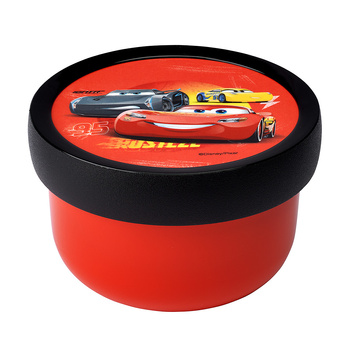 MEPAL Fruit Box pudełko lunchbox pojemnik na owoce warzywa przekąski orzechy dla dziecka Cars Auta 300 ml