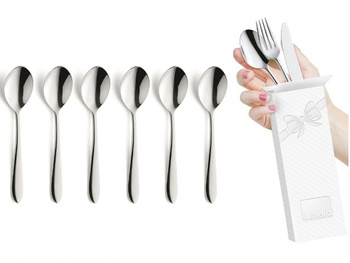 Amefa 6 sztućce 8420 Sonate  łyżeczki do herbaty