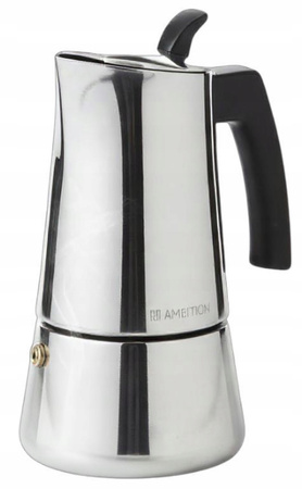 Ambition Steel kafetiera 300 ml kawiarka zaparzacz do kawy espresso stalowy na gaz indukcję