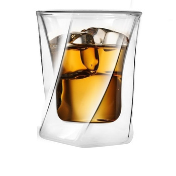 Vialli Design szklanka termiczna do whisky z podwójną ścianką Cristallo 300ml