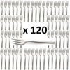 AMEFA sztućce Martin zestaw 120 widelczyki do ciasta tortu deserów komplet na 120 OSÓB do gastronomii restauracji kawiarni nowoczesne stal 18/10