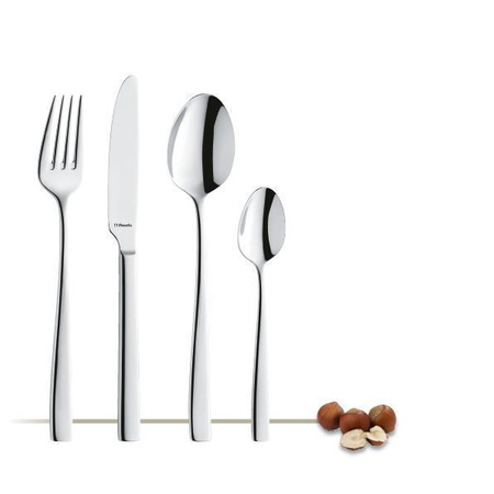 AMEFA MARTIN 4 sztućce nierdzewne zestaw na 1 OSOBĘ  eleganckie nowoczesne bez wzoru gastronomiczne do restauracji stal 18/10 