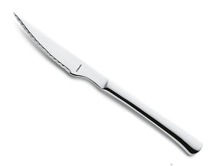 AMEFA sztućce CHULETERO 2 szt. zestaw 1 widelec, 1 nóż stekowy z ząbkami do pizzy steków schabowego ze stali 18/10 dla 1 osoby 