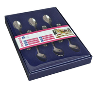 Altom Design Astara sztućce łyżeczki do kawy zestaw 6 sztuk