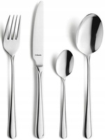 Amefa sztućce Astoria 400 sztuk nierdzewne zestaw dla 100 OSÓB do gastronomii restauracji baru komplet z wzorem ze stali 18/0 