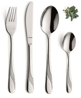 AMEFA FELICIA 400 sztućce nierdzewne zestaw dla 100 OSÓB do gastronomii restauracji baru komplet z wzorem fali ze stali 18/0