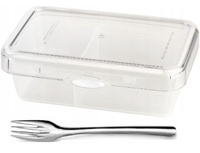 VIALLI LUNCH BOX DZIELONY ŚNIADANIÓWKA 980 BEZ BPA