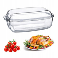 Ambition naczynie żaroodporne Excellent prostokątne do zapiekania mięsa zapiekanek do piekarnika 4,6 l