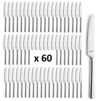 Sztućce AMEFA Bliss 60 nóż obiadowy stołowy komplet dla 60 OSÓB gastronomiczne do restauracji pizzerii hotelu bez niklu