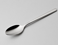 Sztuće GERPOL APOLLO 1 łyżeczka mała do kawy sztućce nierdzewne nowoczesne polerowane połysk stal 18/10 