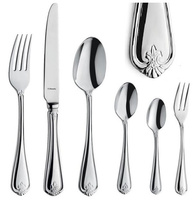 Amefa zestaw sztućców 5280 Duke komplet 72 elementy 12 osób połysk