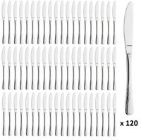 Sztućce AMEFA Helma 120 nóż obiadowy stołowy komplet dla 120 OSÓB gastronomiczne do restauracji pizzerii hotelu stal 18/10