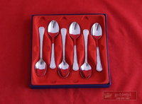 Kulig sztućce 6 x łyżeczki do kawy komplet Laura połysk