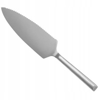 Sztućce Ambition Como łopatka nóż do ciasta tortu 2 w 1 nierdzewna prosta nowoczesna gładka bez wzoru w pudełku