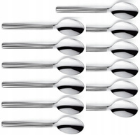 AMEFA 12 GRUBE SZTUĆCE REGENCY ŁYŻECZKI MAŁE KAWY MOKKI RETRO NIERDZEWNE