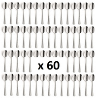 Sztućce AMEFA Bologna 60 łyżeczka do herbaty komplet dla 60 OSÓB gastronomiczne do restauracji kawiarni hotelu bez niklu 18/0