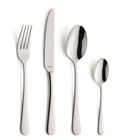 Amefa sztućce Austin obiadowe zestaw na 2 OSOBY nierdzewne gładkie bez wzoru stal bez niklu 18/0