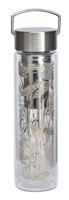 Butelka z podwójną ścianką i zaparzaczem FlowTea 350-400ml Tropic Summer 50021