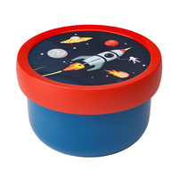 MEPAL Fruit Box pudełko BEZ BPA  kosmos SPACE rakieta na owoce warzywa płatki  300 l do zmywarki 