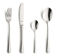 AMEFA BARCELONA 480 sztućce nierdzewne zestaw na 120 OSÓB obiadowe gastronomiczne restauracji ze wzorem bez niklu 18/0